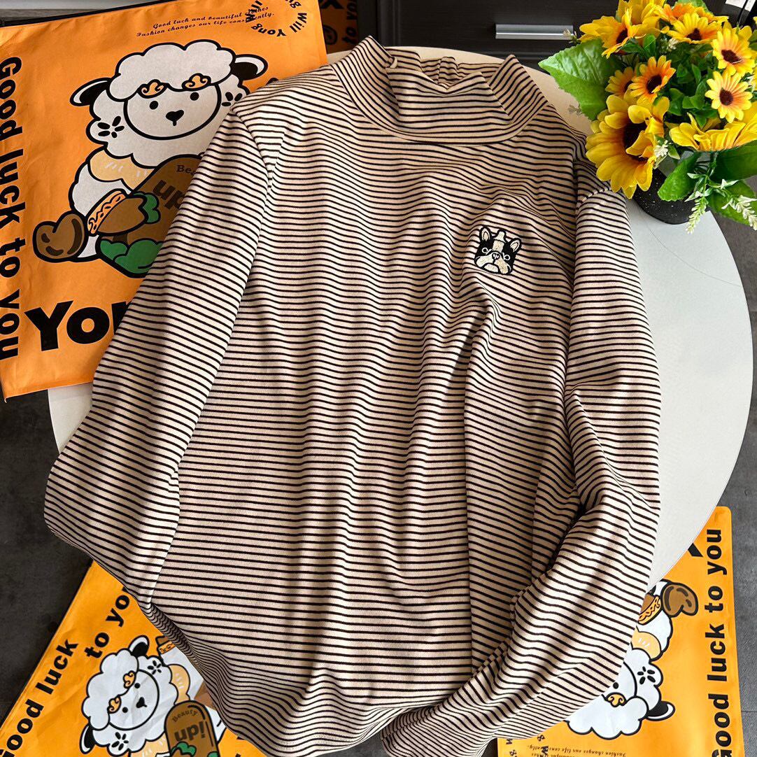 【tops】ボーダー柄カットソー W10573