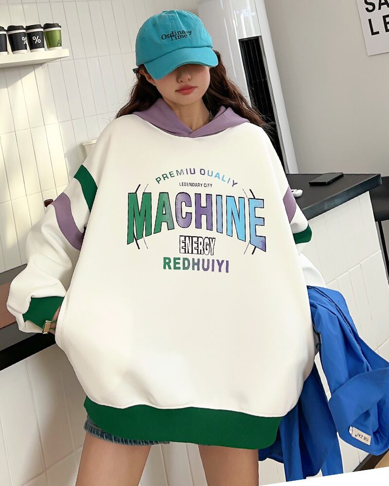 【tops】プリントフーディーG19784