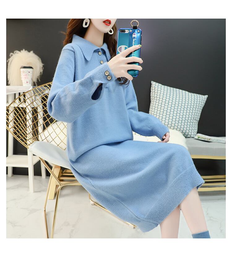 【tops】清新気質アップカジュアルセーターゆったり3色