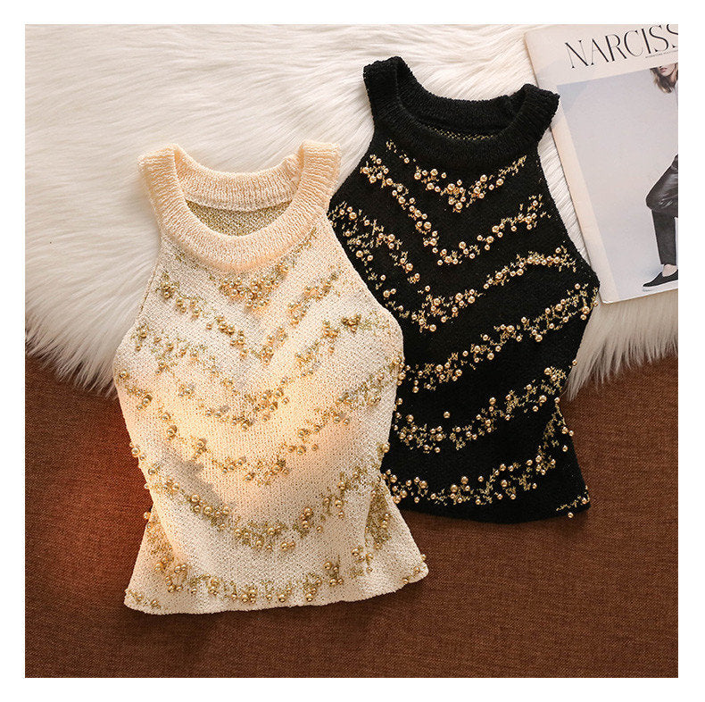 【Tops】2色展開タンクトップ W13742
