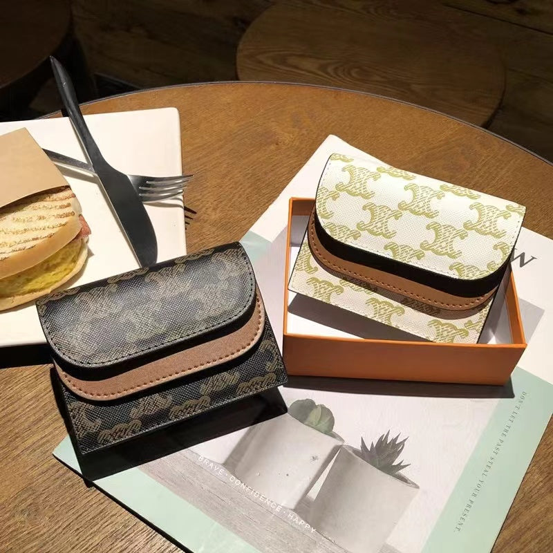 【雑貨】プリントパスケース財布 W11407