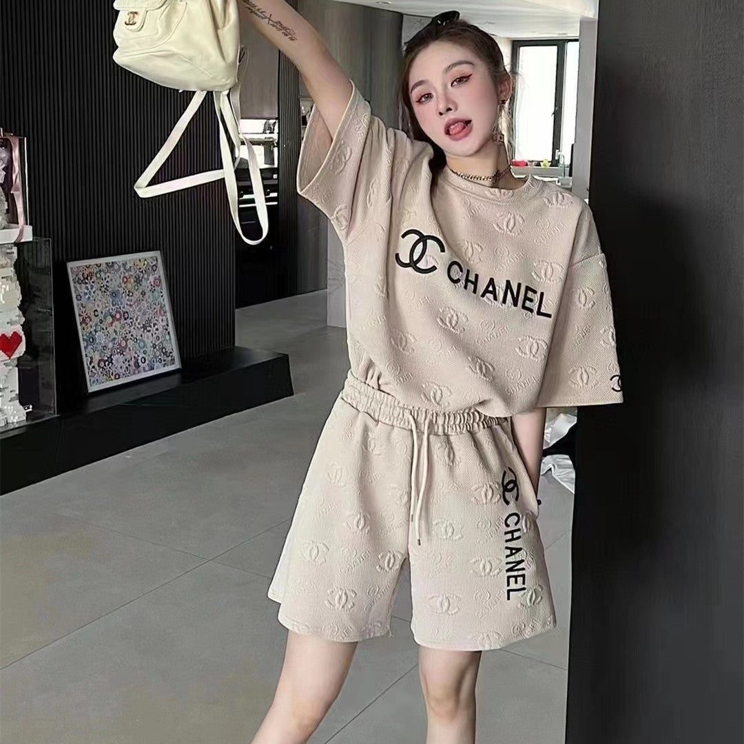 【Set】夏カジュアル2点セット W12108