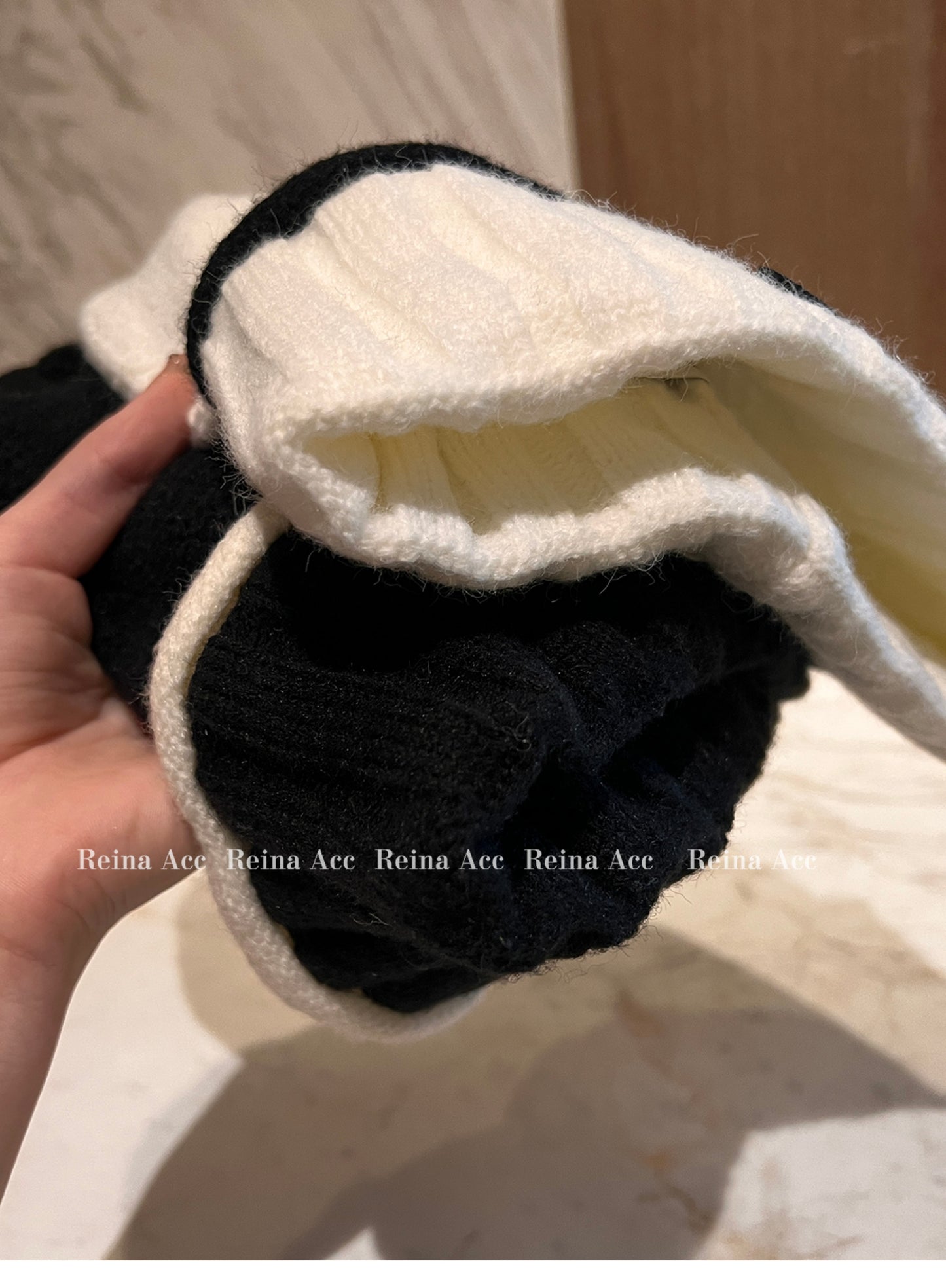 【雑貨】2色選択可~ニット帽子 W13408