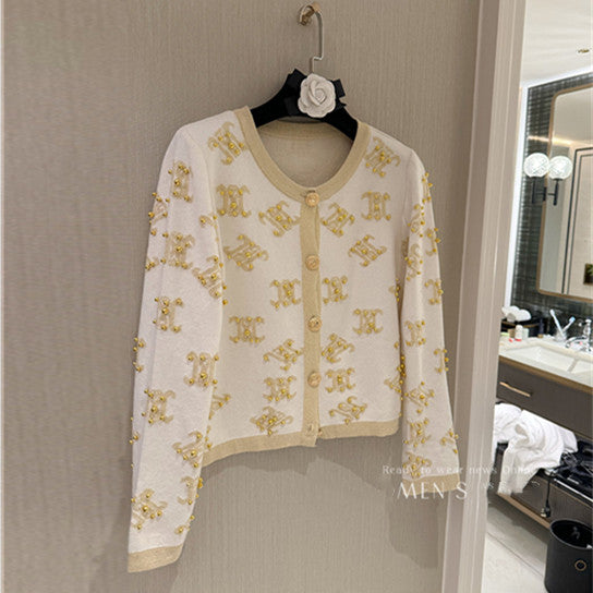 【Outer】高級感カーディガン W13707