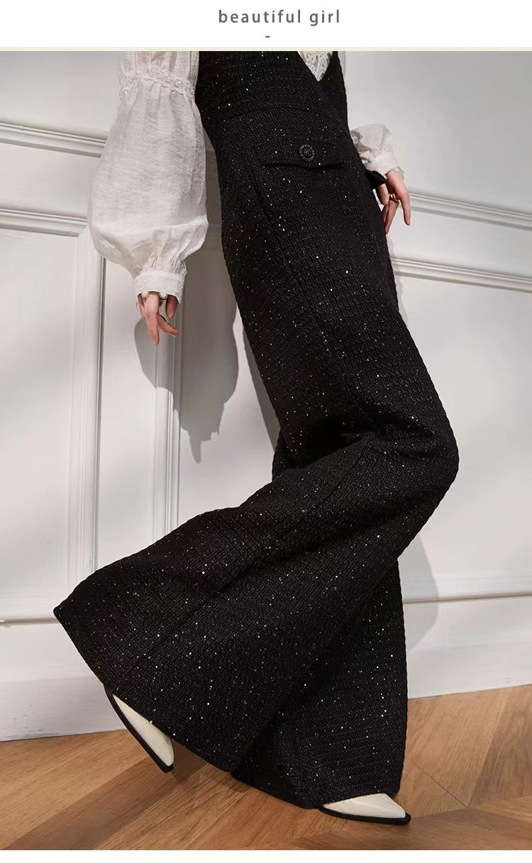 【Set】2点セット ブラウス + サロペット W11310