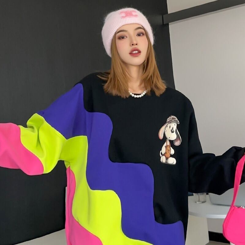 【tops】プリントスウェット T0153