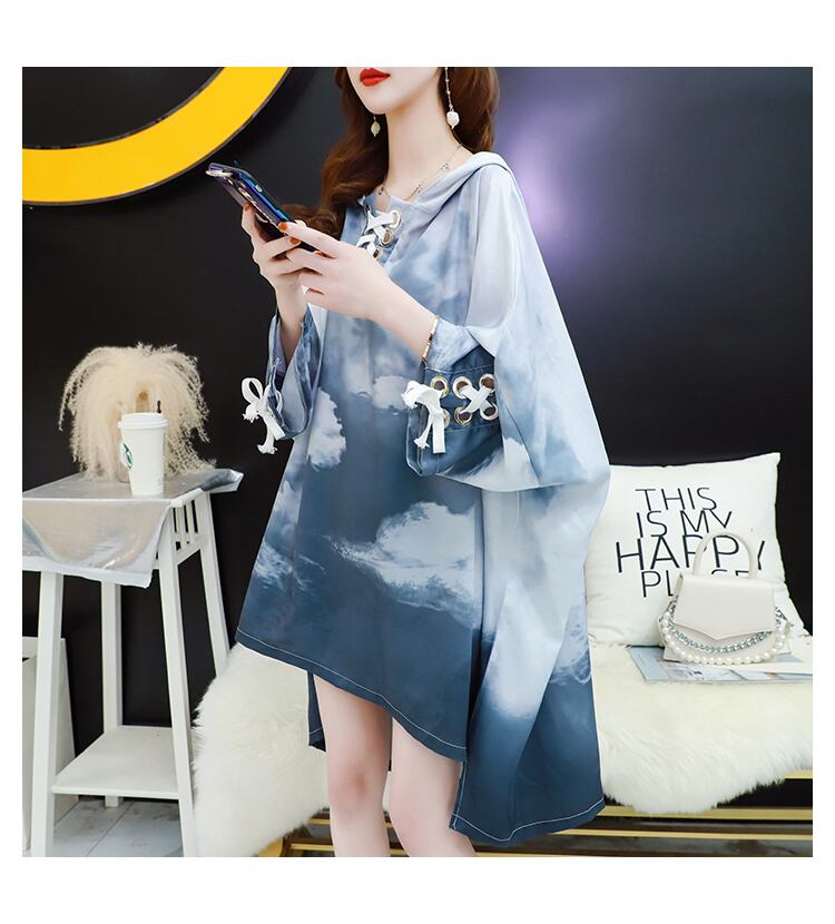 【tops】大人可愛い!ルーズジュエルネックケープ2色