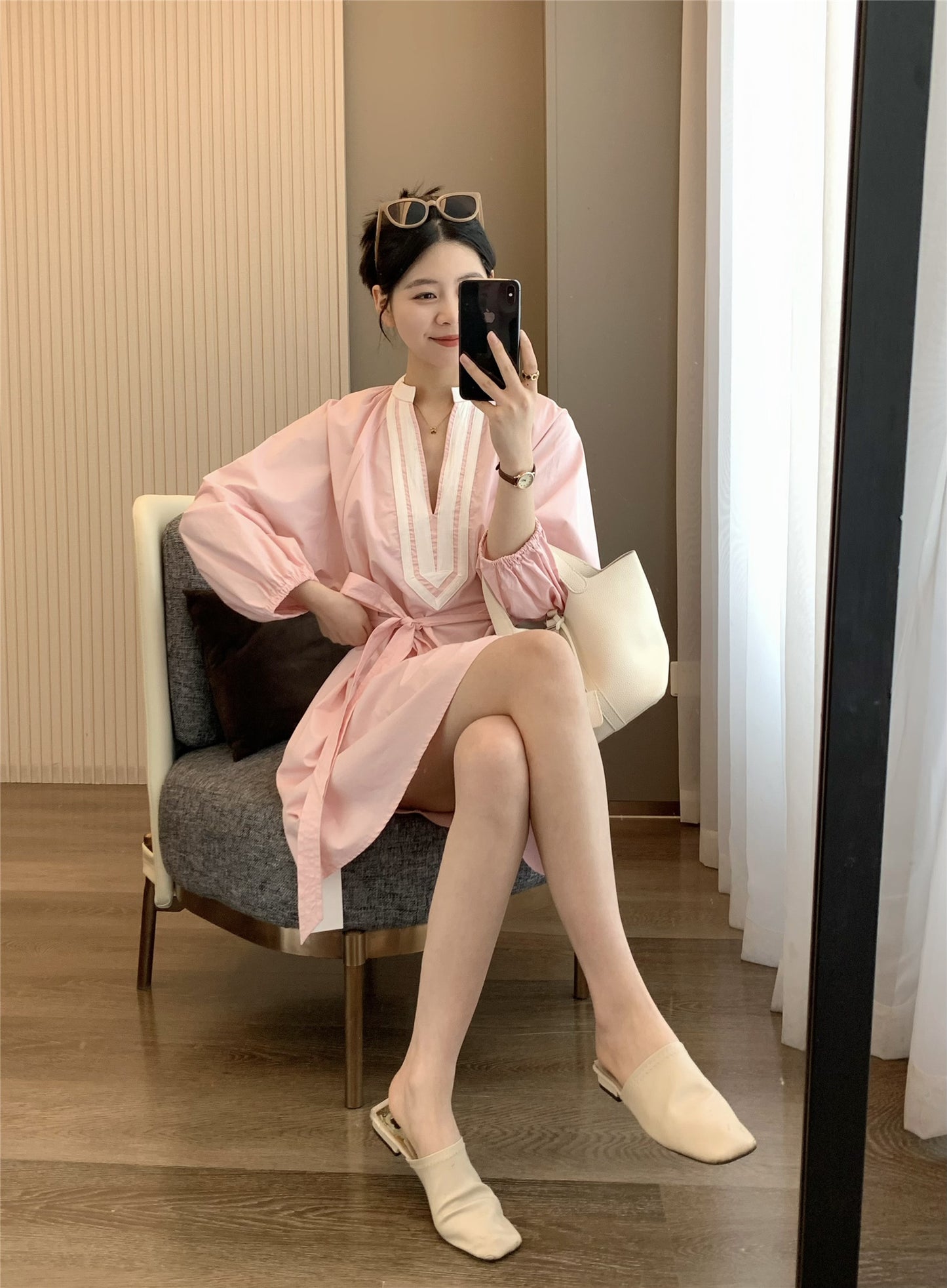 【Dress】OL通勤ワンピース W12638