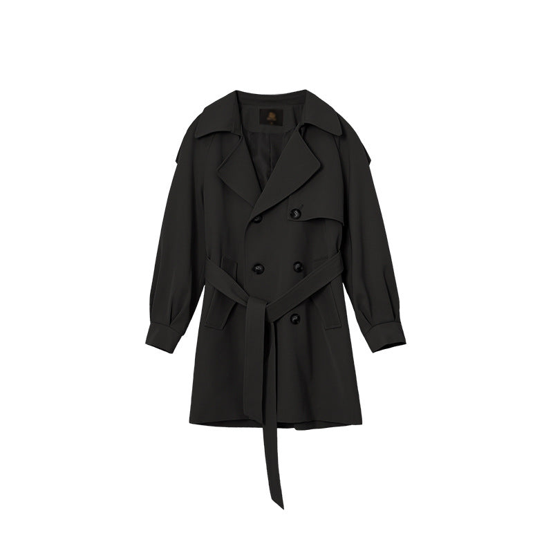 【Outer】ミドル丈トレンチコート W13554