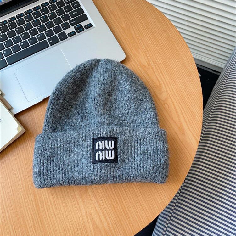 【雑貨】人気ニット帽子8色展開 W14054