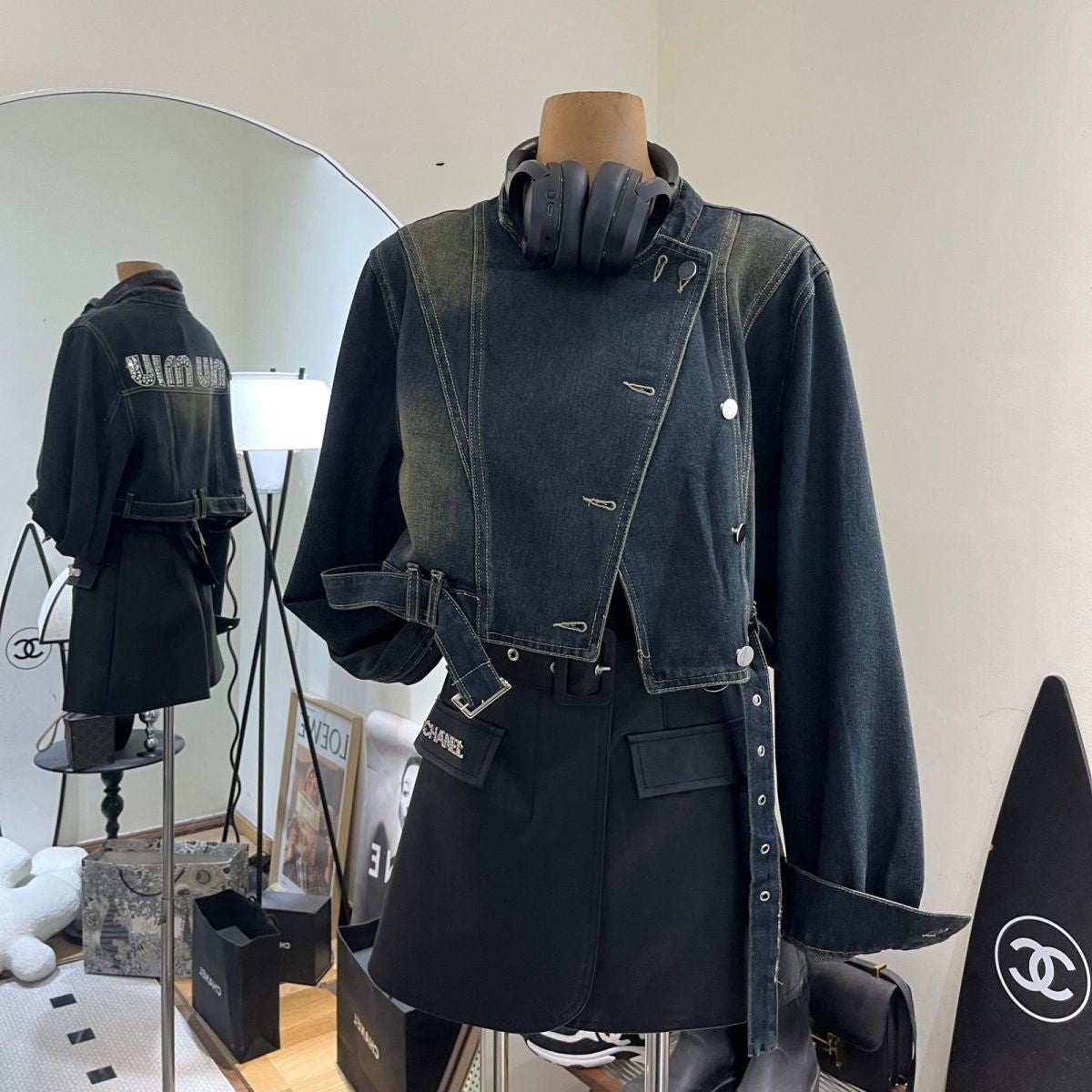 【Outer】ダイヤモンドデニムジャケット W14714