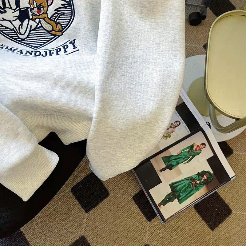 【Tops】フェイクレイヤードプルオーバー W13956