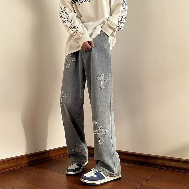 【Mens】2色展開デニムパンツ Z8272