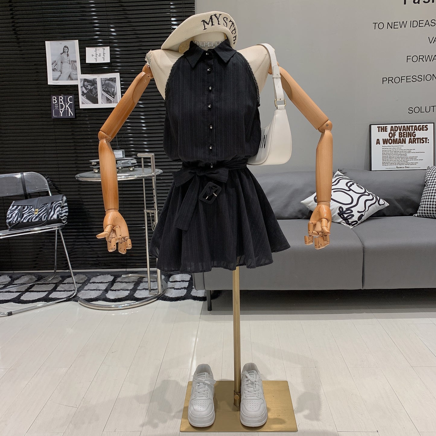 【Dress】シャツワンピース W12081