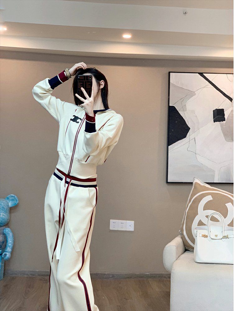 【Set】パーカー + パンツ2点セット T01208