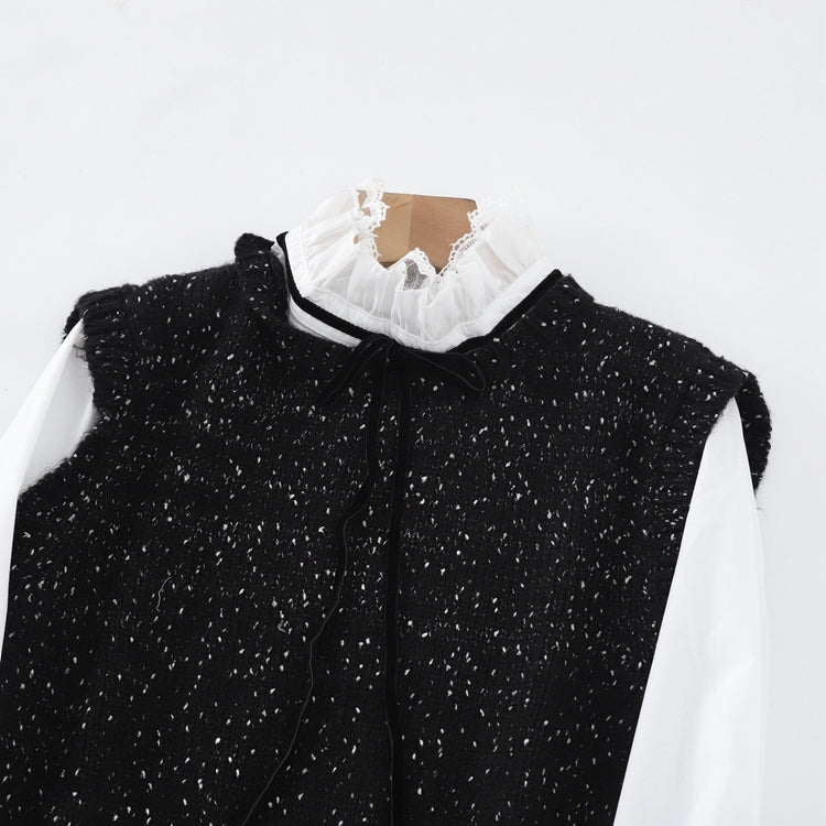【Tops】切り替えデザインシャツ W13463