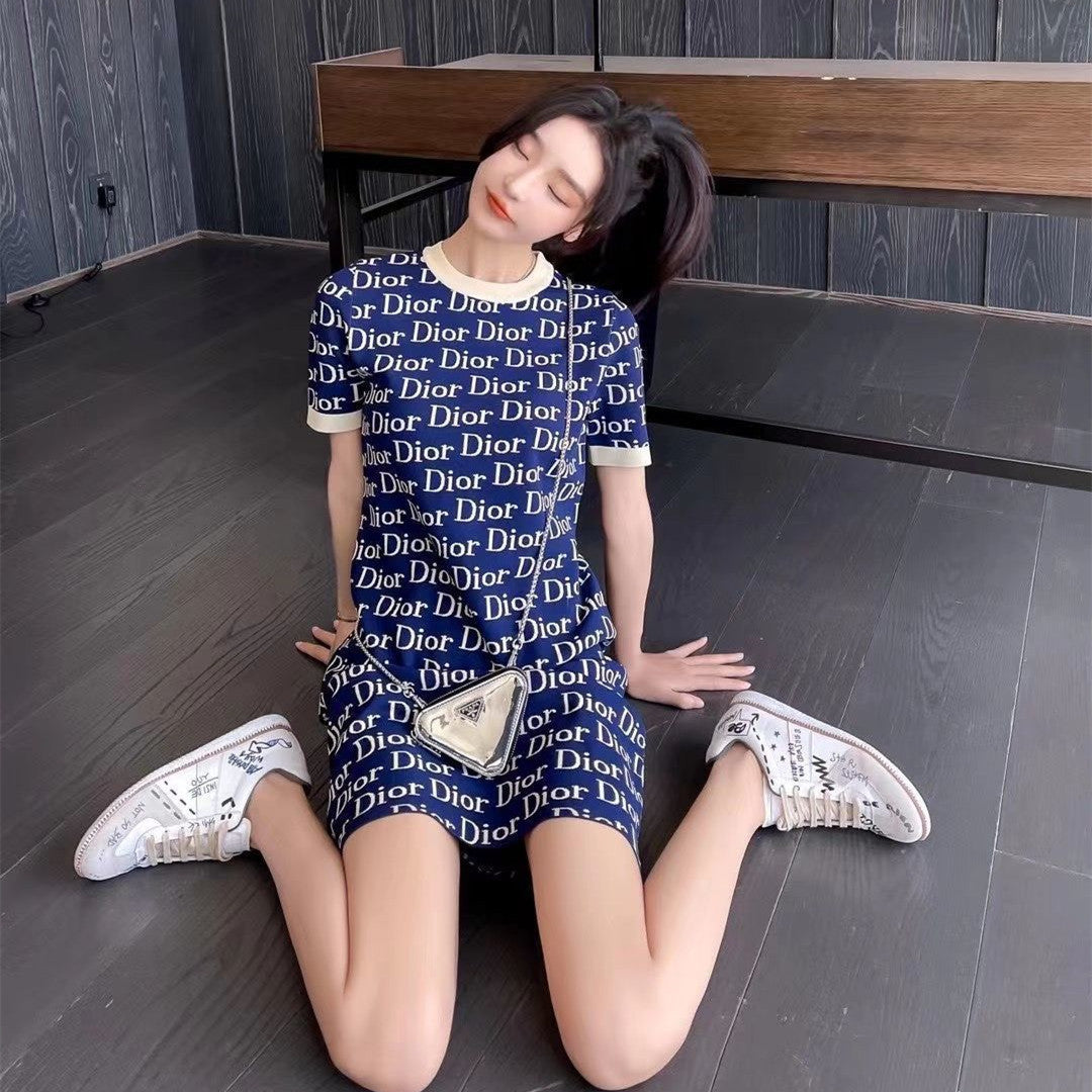 【Dress】ジャカードワンピース W12088