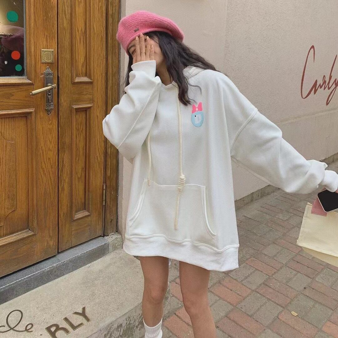 【tops】バックプリントビッグフーディー N2426