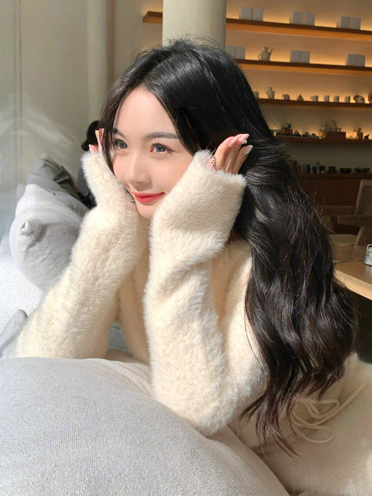 【Set】セーター×スカートセクシーセット  W13434