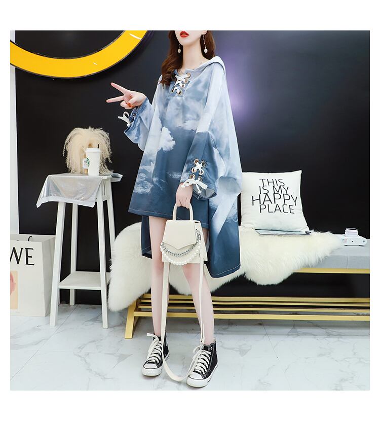 【tops】大人可愛い!ルーズジュエルネックケープ2色