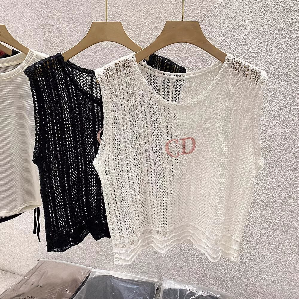 【tops】透かし編みトップス M21878