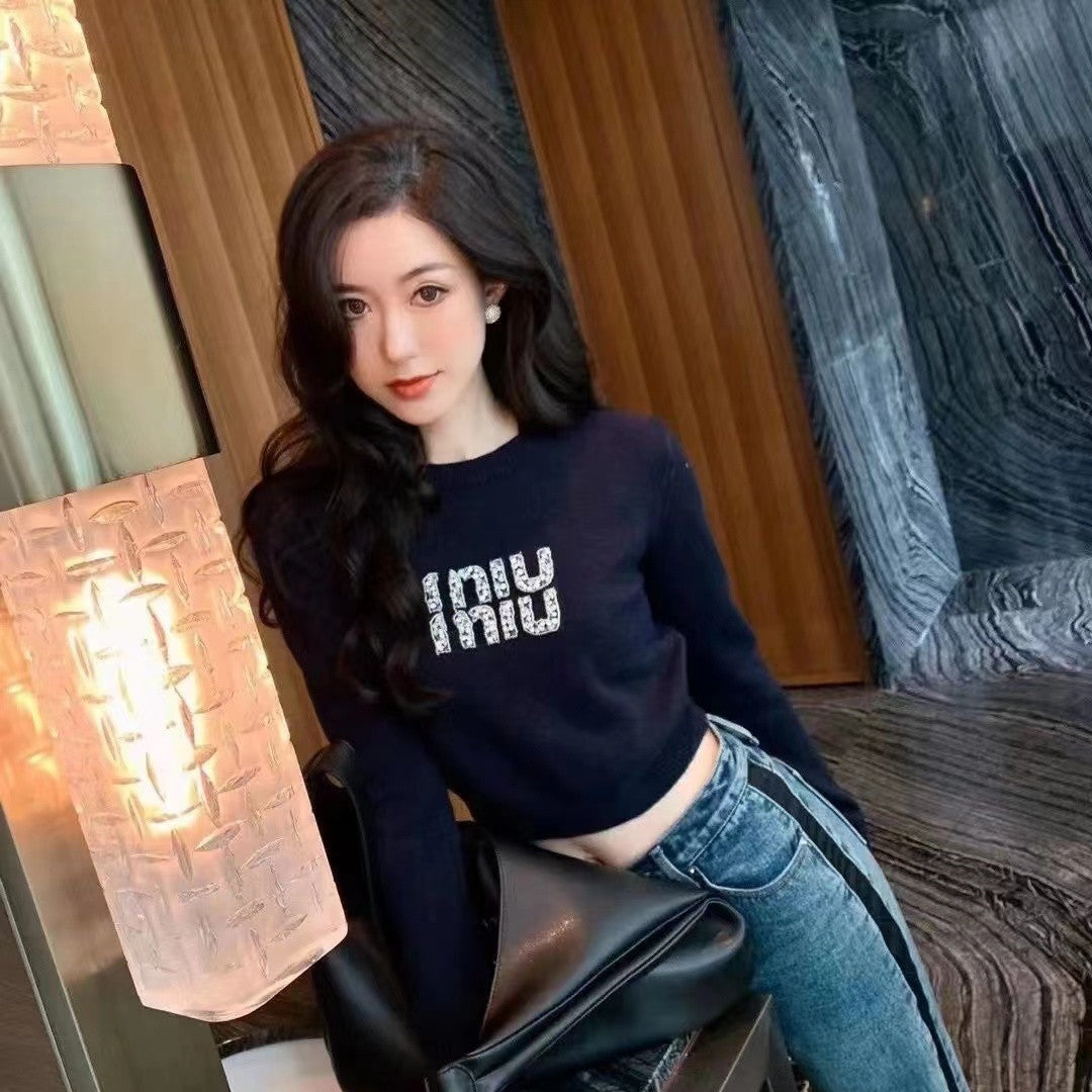 【Tops】ダイヤモンドニット W9997