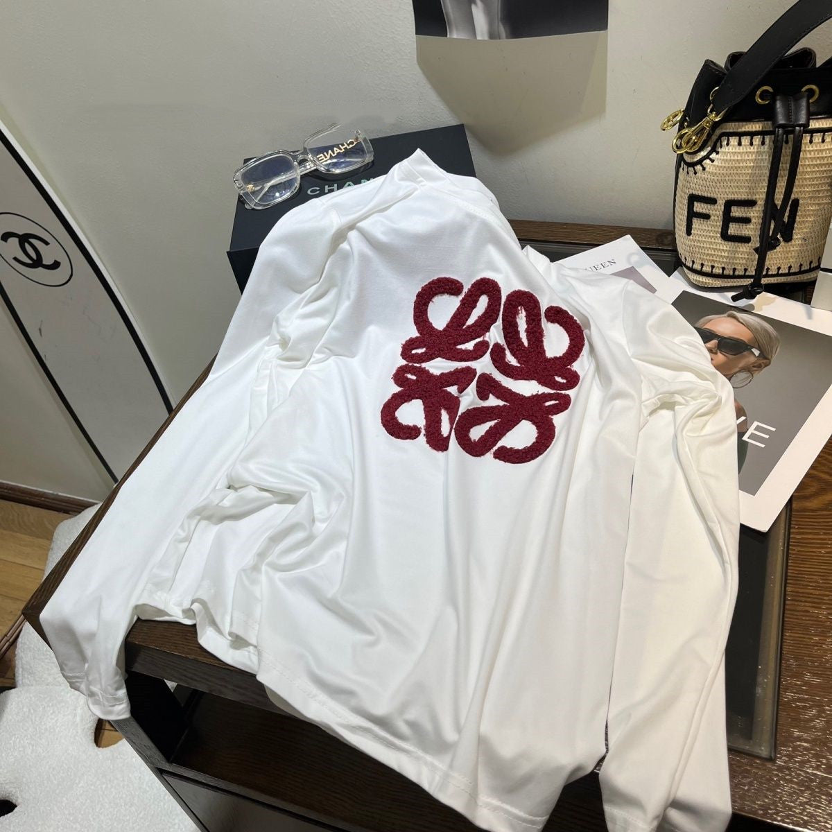 【Tops】ゆったり長袖Tシャツ W13637