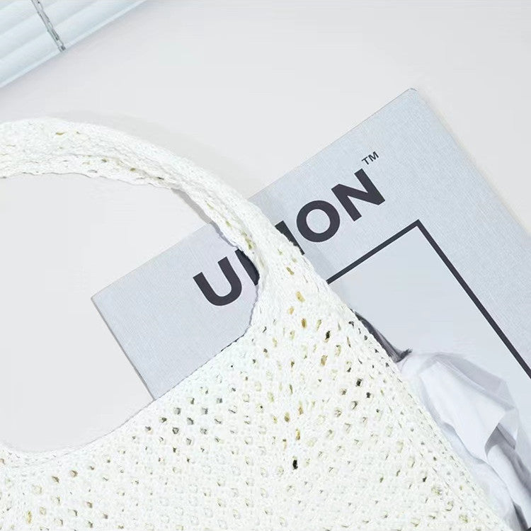 【雑貨】カゴバッグ W12225