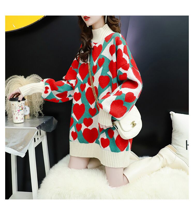 【tops】定番シンプルスウィートセーターゆったり3色大好評