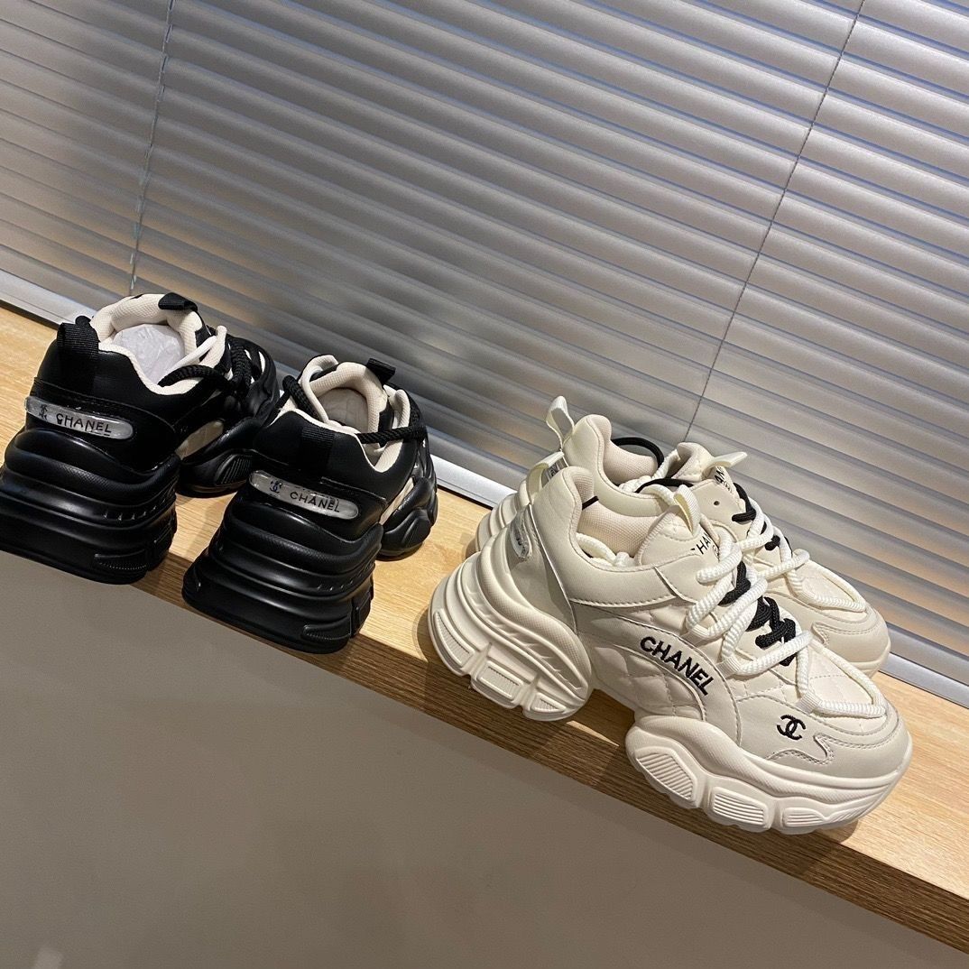 【Shoes】春秋厚底スニーカー T01256