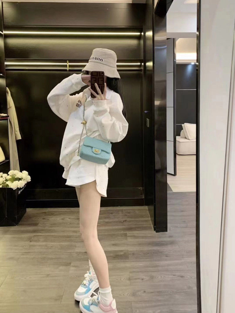 【Set】POLOネックパーカー2点セット T01445