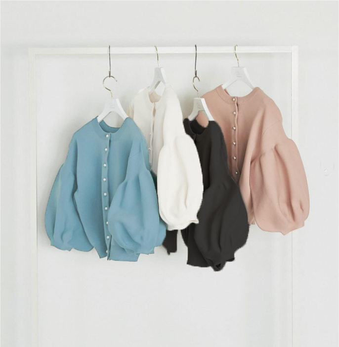 【Outer】前後2wayカーディカン W13285