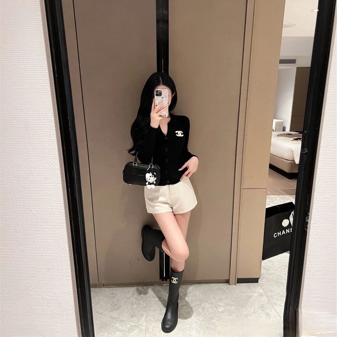 【Outer】薄手カーディガン2色展開 Z7329