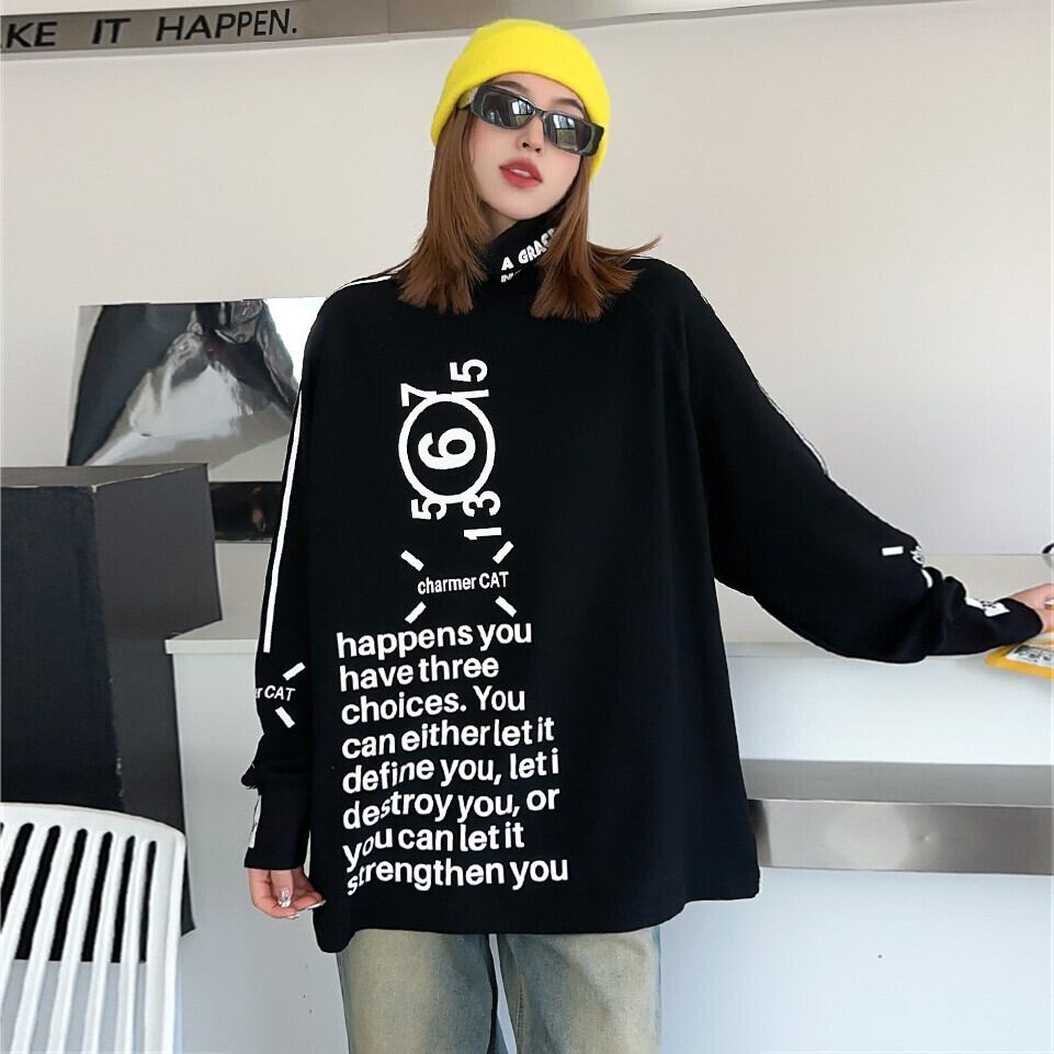 【tops】アルファベットスウェット W10491