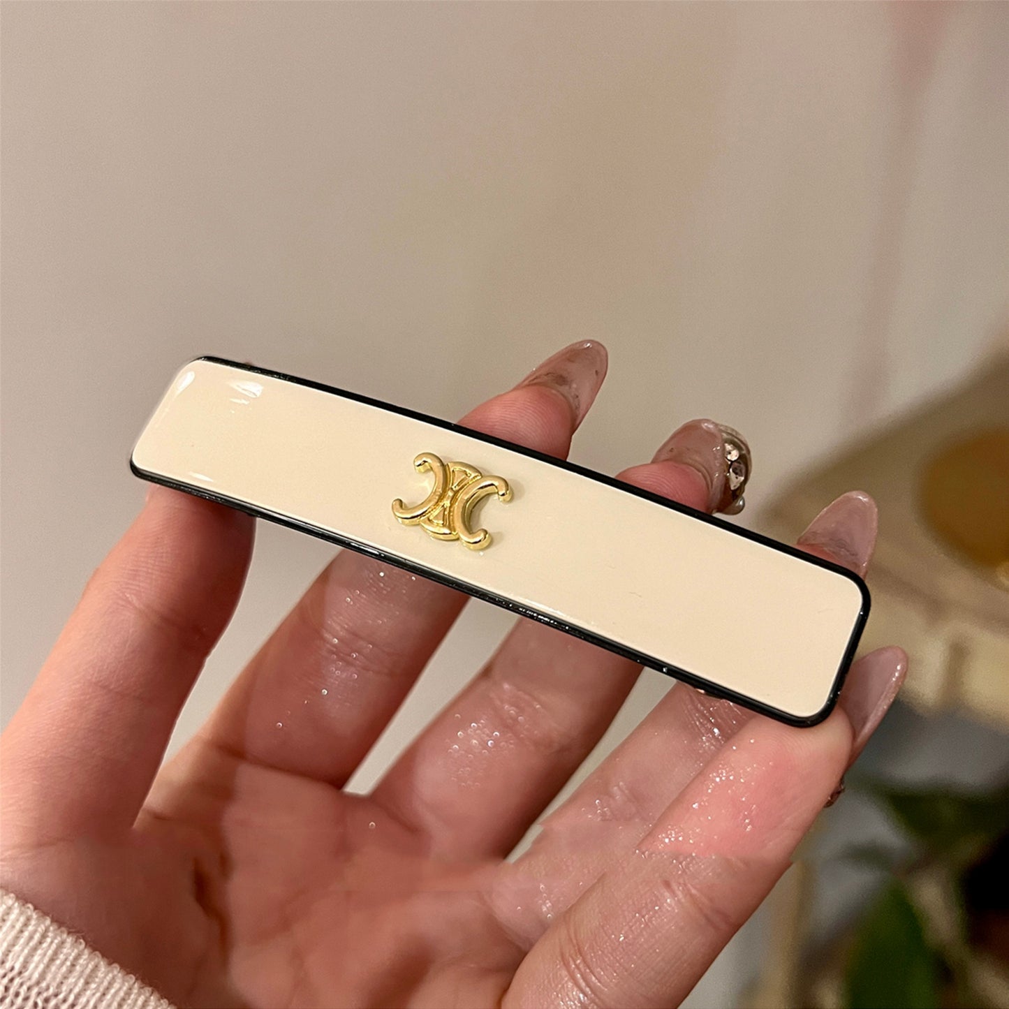 【雑貨】リボンヘアピン W12025
