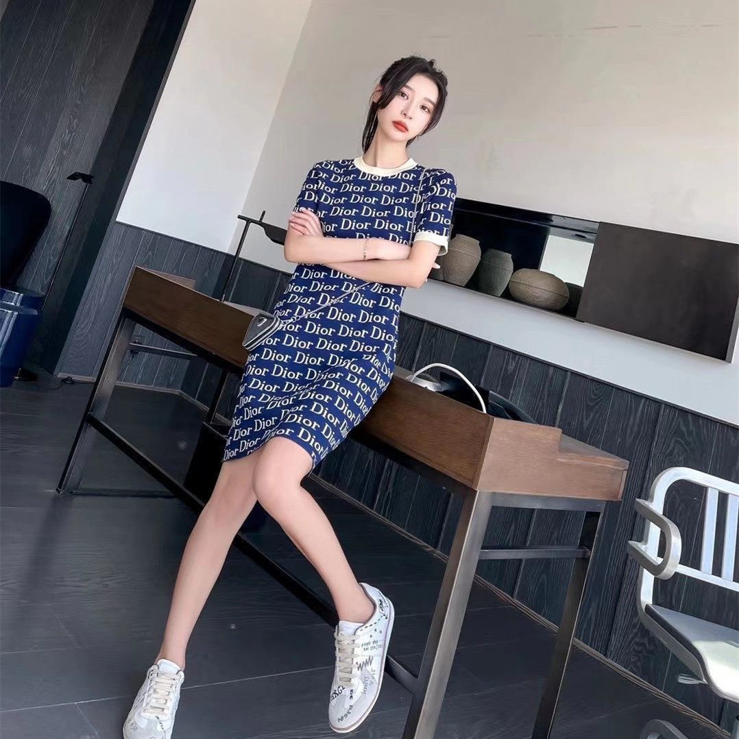 【Dress】ジャカードワンピース W12088