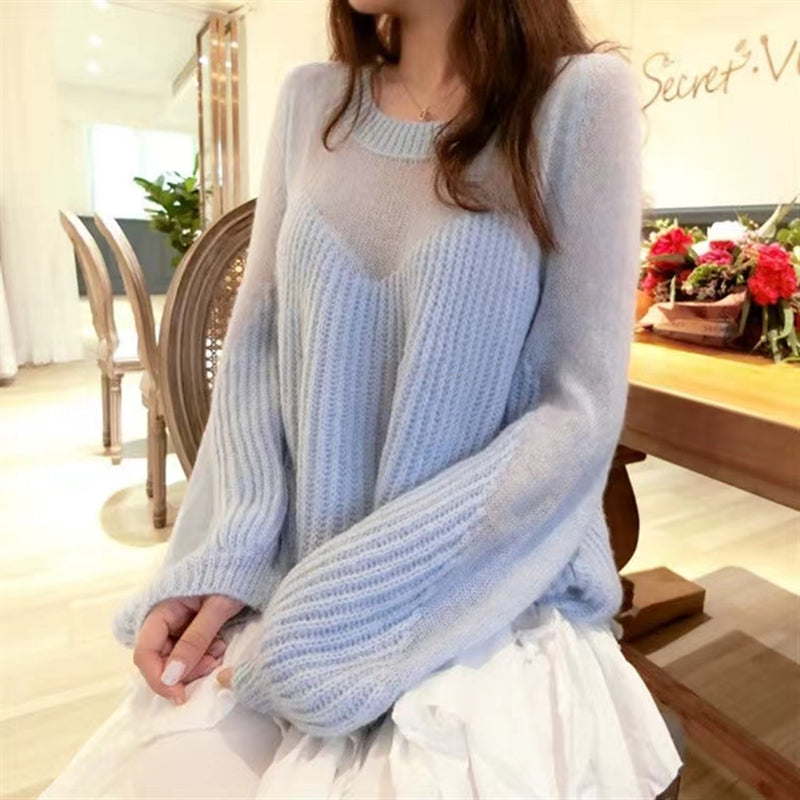【Tops】3色展開人気ニット W13728