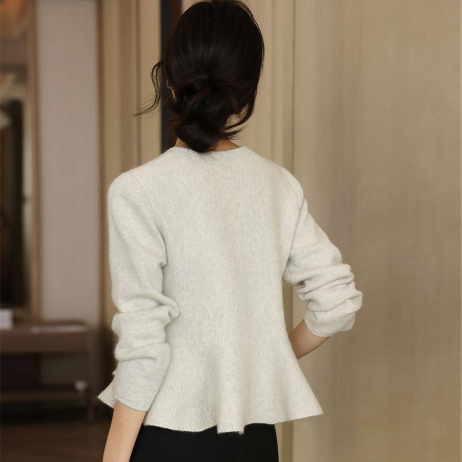 【Outer】オフィス通勤カーディガン Z7781