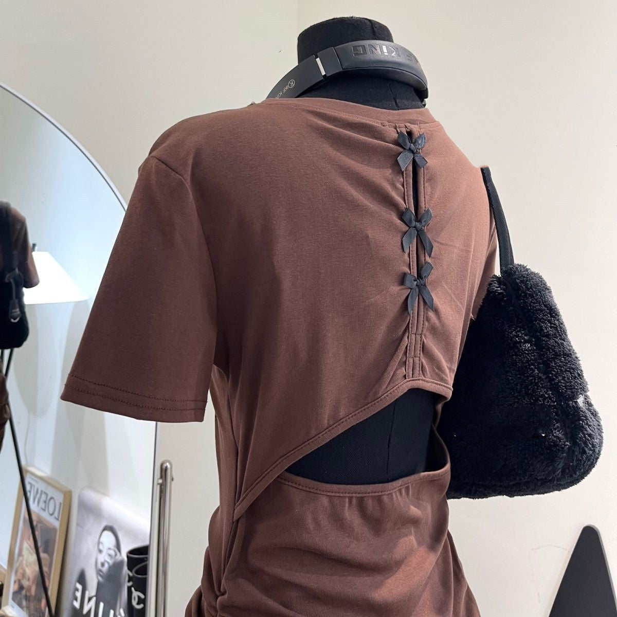 【Dress】2色展開タイトワンピース W12525