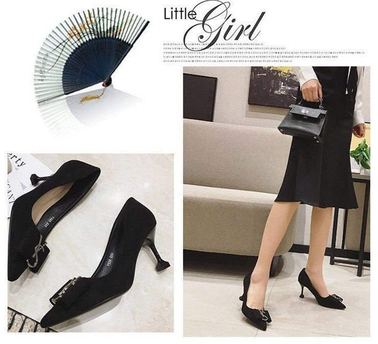 【Shoes】通勤5CMパンプス W13828