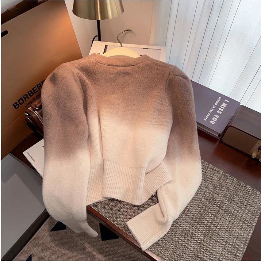 【Outer】タイダイ染め春秋カーディカン W13304