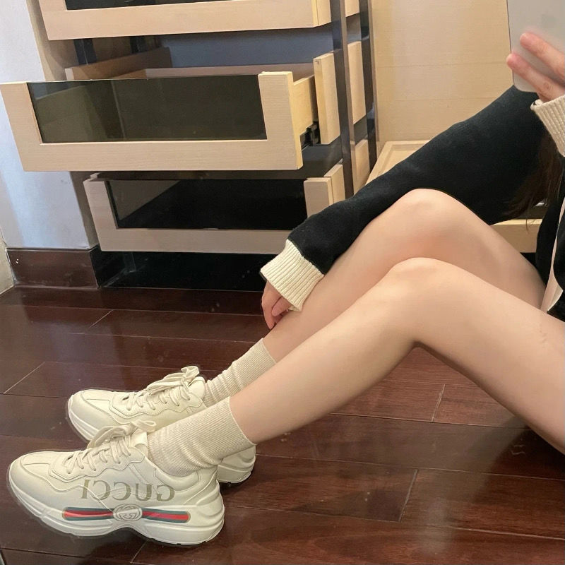 【Shoes】厚底スニーカー W12085