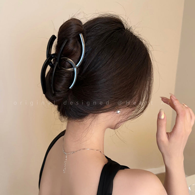 【雑貨】4色ヘアクリップアクセサリー W14063