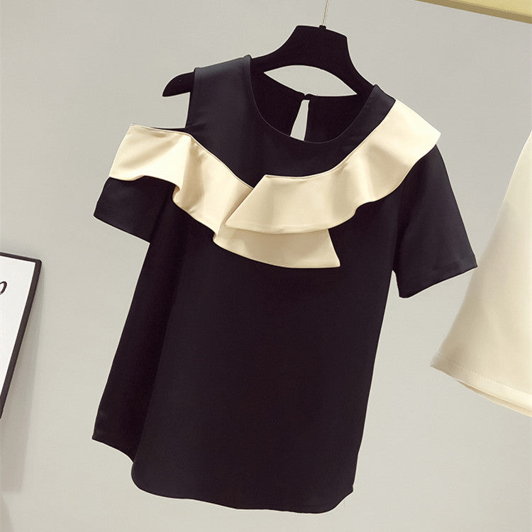 【Tops】新入荷肩見せブラウス W11611
