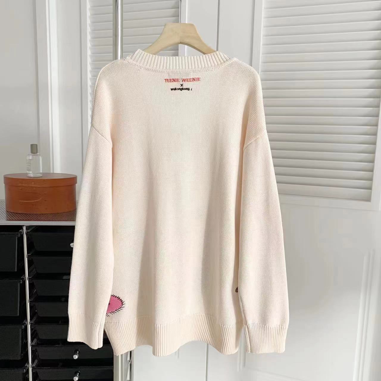 【outer】Vネックニットカーデ M21429