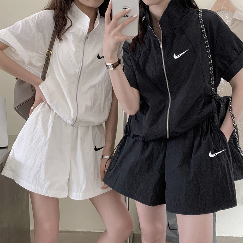 【Set】5色展開カジュアル2点セット W12302