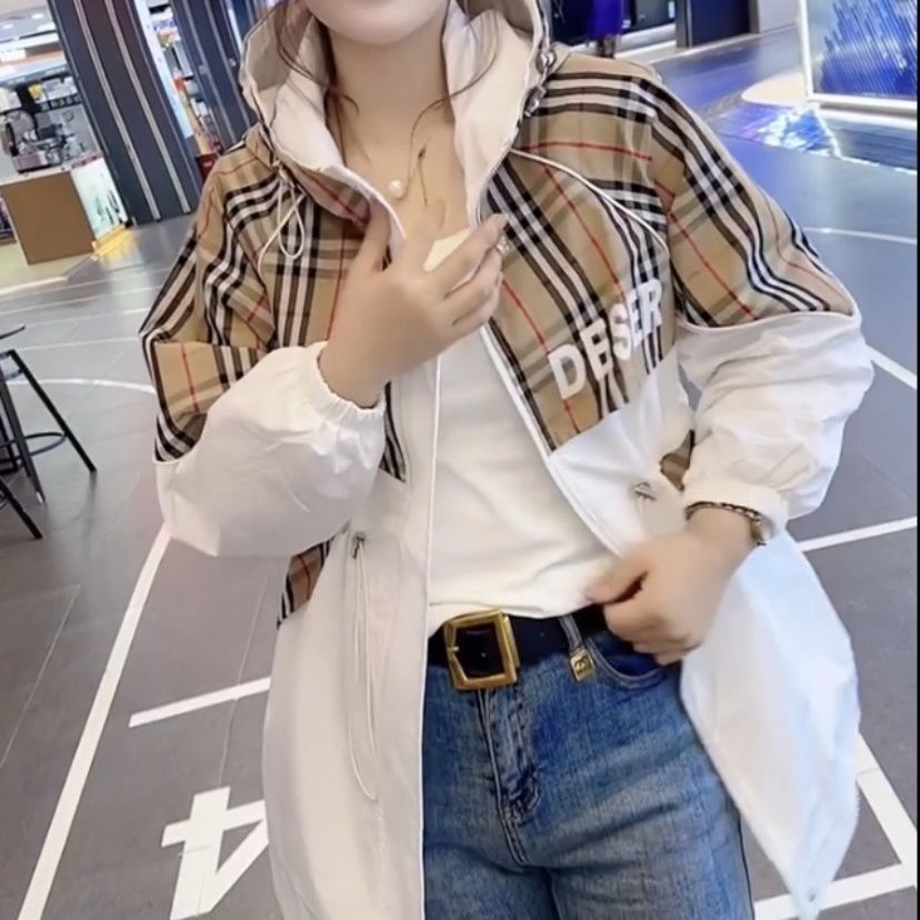 【Outer】切り替えデザイントレンチコート W10732