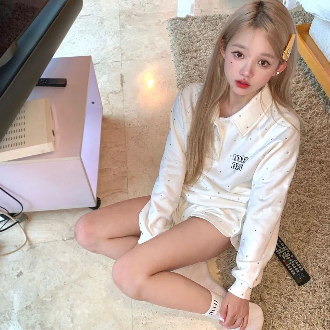 【Set】POLOネックパーカー2点セット T01445