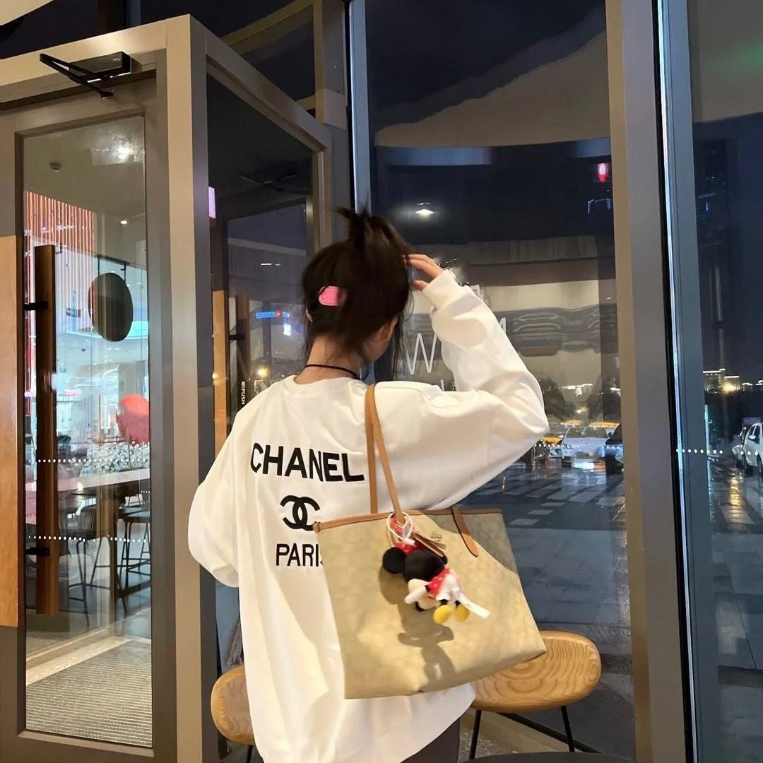 【Tops】2色展開ゆったりTシャツ Z8266