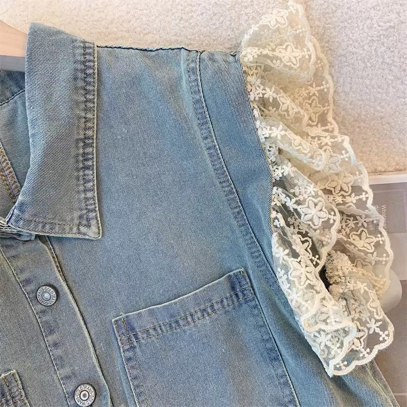 【Outer】レース切り替えベスト W12623